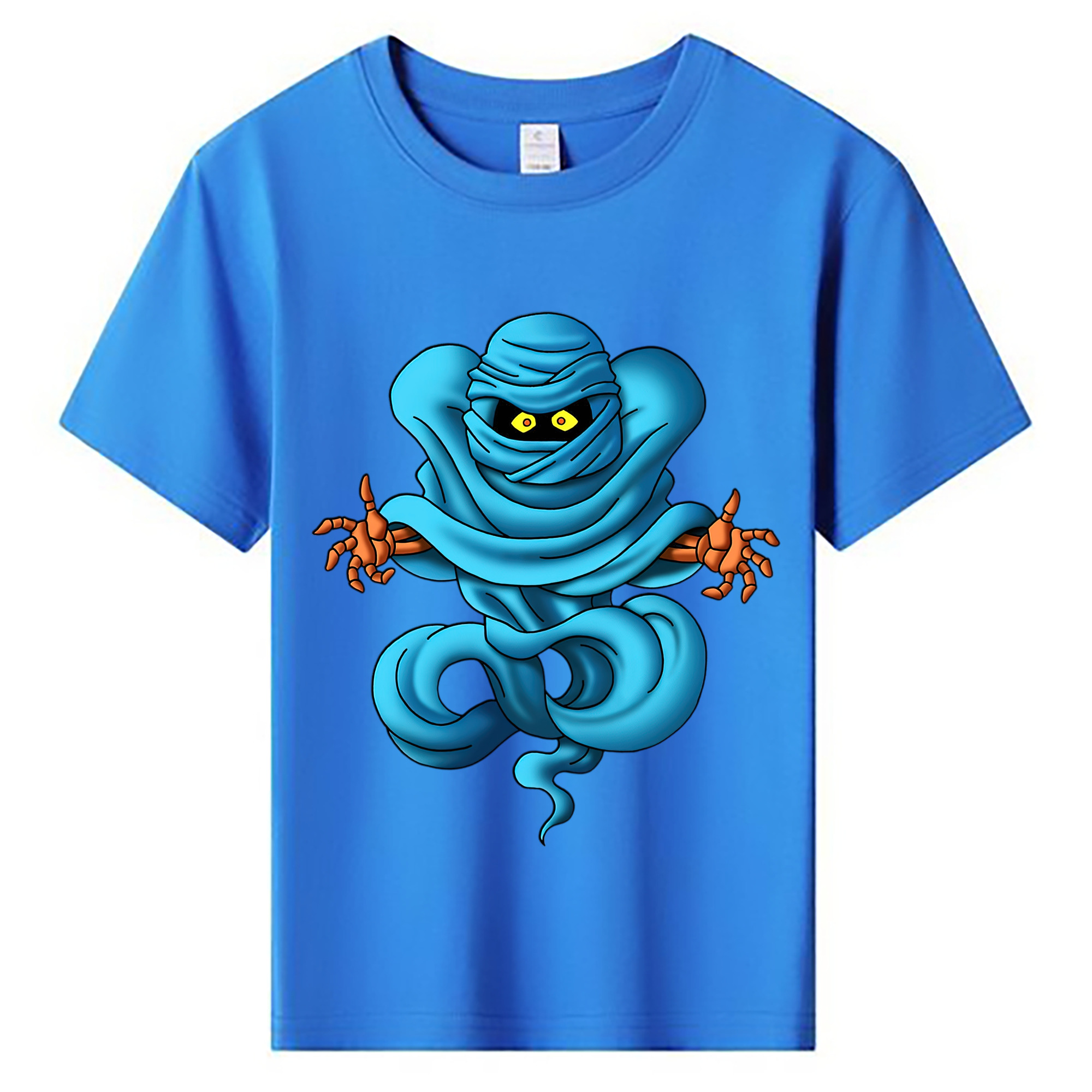 （画像用） ドラゴンクエスト Doragon Kuesuto Dragon Quest 綿100％キッズTシャツ（フロントプリント）